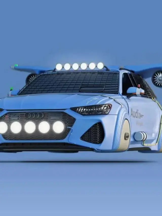 Audi Sport e o futuro dos carros voadores: RS 6 Avant ganha asas