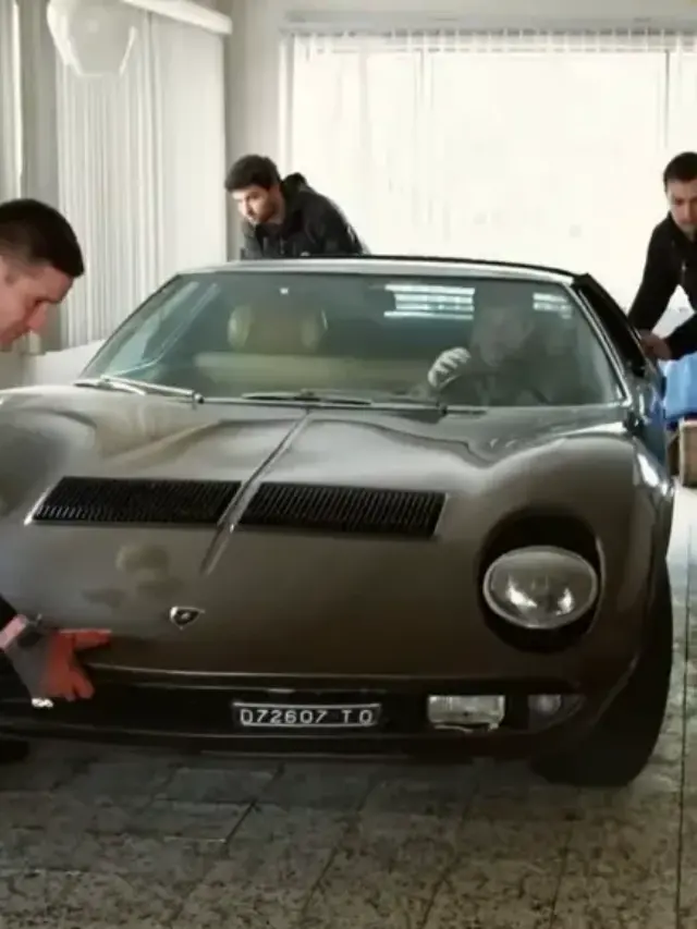Lamborghini Miura na Sala de Casa: Conheça o Carro que Vale Mais de R$ 5 Milhões Após 40 Anos Parado