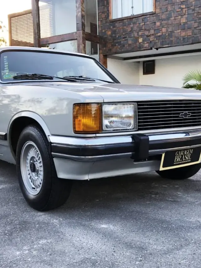 Luxo dos anos 80: Opala Diplomata intacto custa o dobro de um Tracker