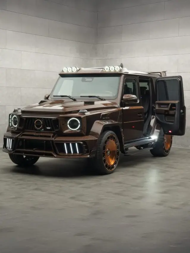 Mansory radicaliza Classe G com 820 cv e portas suicidas