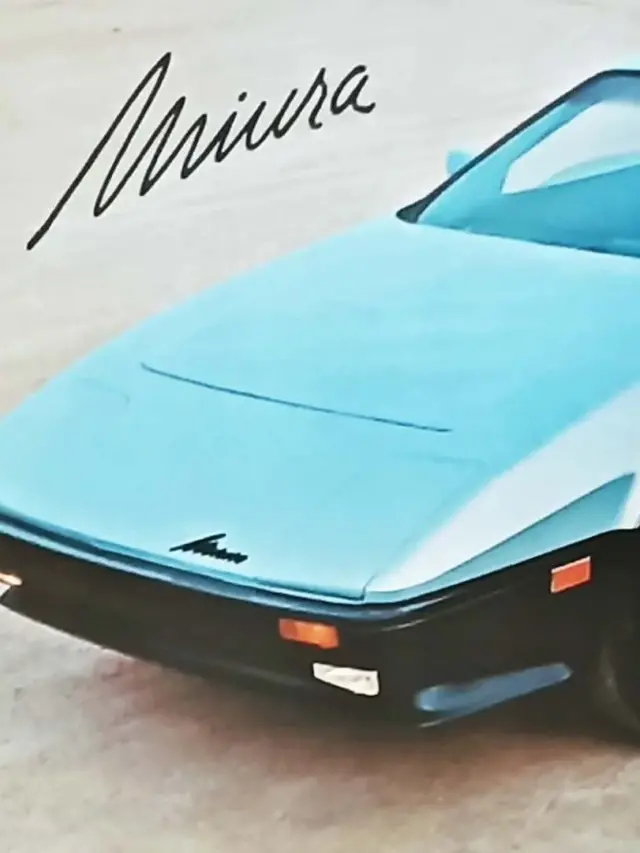 História do Miura: o carro nacional que desafiou os supercarros europeus