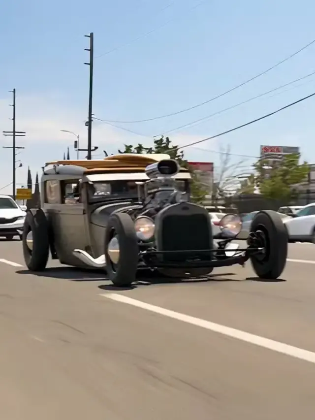 Ford Modelo A de 1929 com mais de 500 cavalos: Conheça os detalhes
