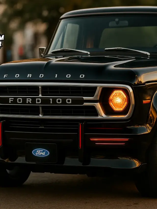 Ford F-100 Horizon: design retrô, tecnologia de ponta e muito estilo